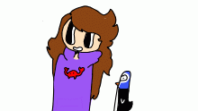 penguin with wrestle mask