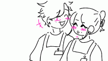 super lazy drawing of my faves