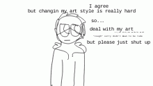 someonesaidmyart'stoocartoony