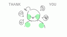 thank you for following