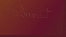 Sunset