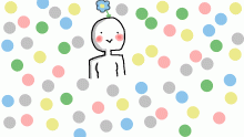 flower person