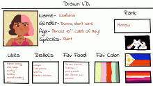 My Drawn ID :)