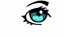 Sloppy Anime eye...
