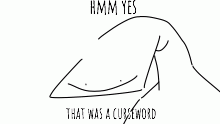 curseword meme template