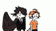 crow and robin
