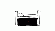 under the bed