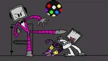 squid vs dandy!