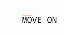 Move On