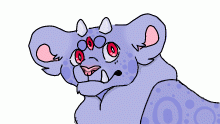Blue leopard
