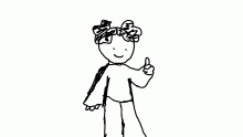 Quick Thumbs up person