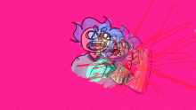tries to draw blood
