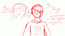 I drew myself