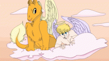 Aaron and his wyvern