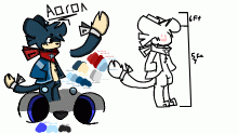 Aaron ref sheet.