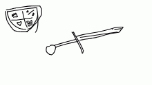20 second weaponry doodle