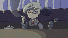 For @sandyBeepis Bartender dude