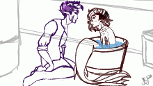 Meeting (Merman/Sailor!AU)
