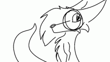 >:I