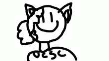 my brother drew my fursona!!!!!!!!!