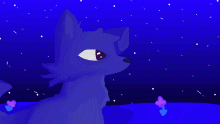 Fox blue for contest