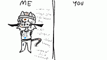 me vs you—didnt feel like coloring