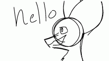 " Hello There :3 " *Blink*
