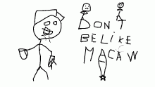 Advertisment before you watch MACAW