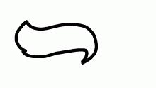 just a tail
