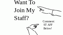 Wanna join my comic staff?