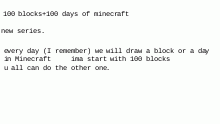 NEW SERIES 100 days