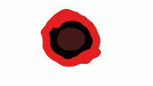 a hole