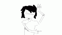 pov: asian girl drawing