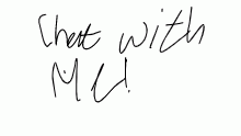 chat with me read dis