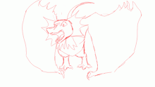 dragon thing sketch