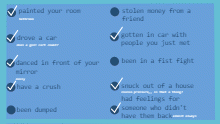 check list thing
