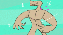 strong man in color