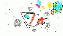 Planet (Rocket comp my sister's)