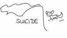 Suicide fox