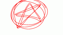 pride flag pentagrams