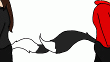 my sis's tail wag