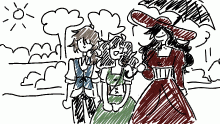 they go on walk