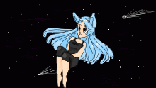 -It's ya girl coming at u in space-