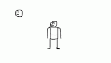 Person who is dabbing with a head