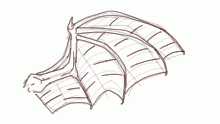 Webbed wing reference