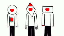 the 3 dumb bots.