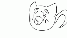 Screaming cat