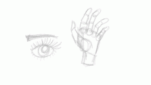 Hand? and a really weird eye