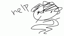 I'm trying to draw a bab,,
