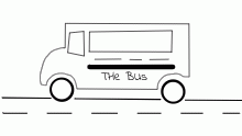 look its a bus